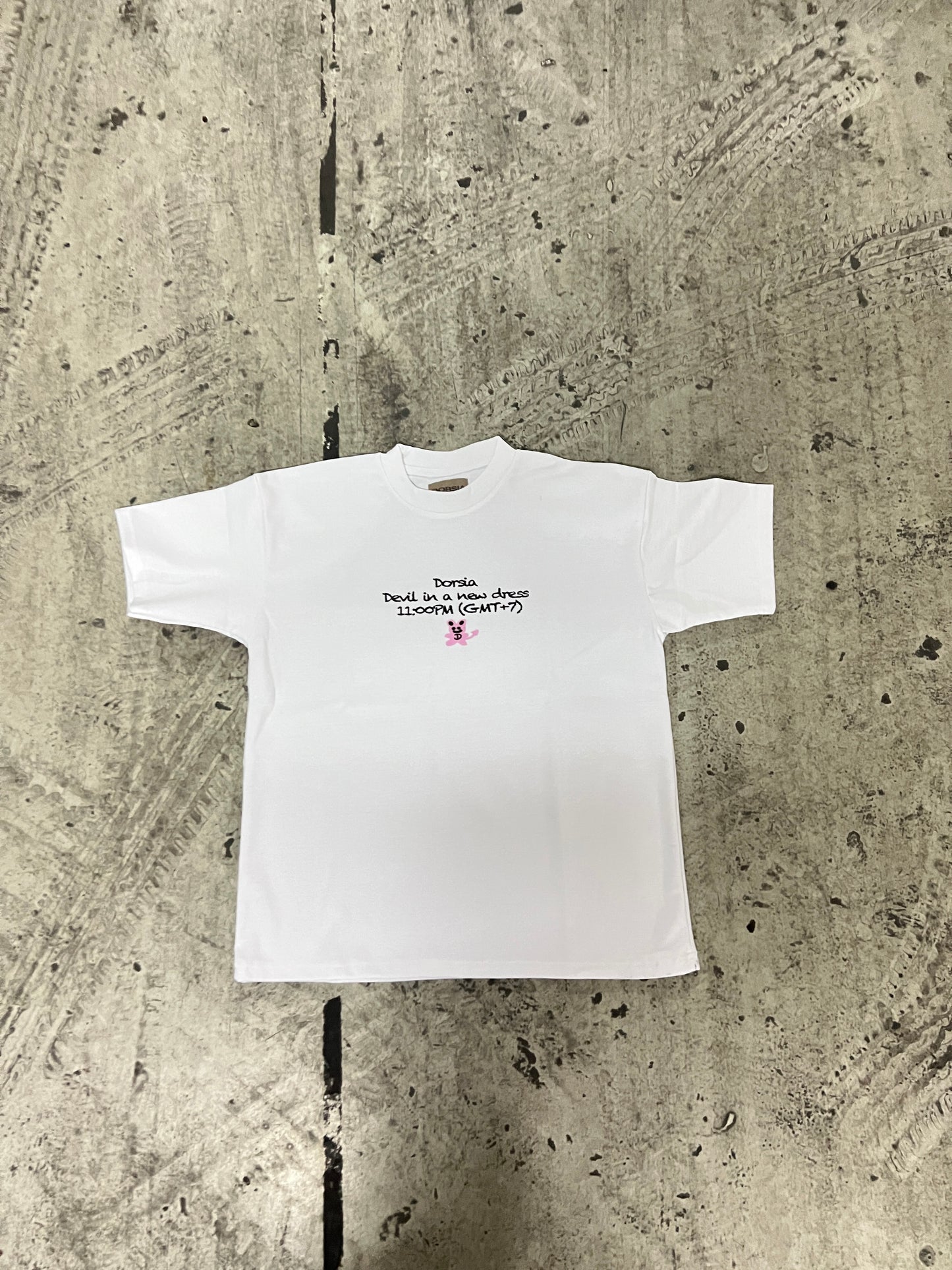 SYMPATHY FOR THE DEVIL WHITE TEE