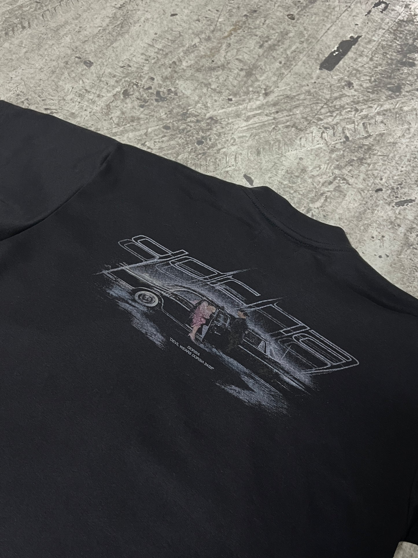 DEVIL IN A NEW DRESS BLACK TEE