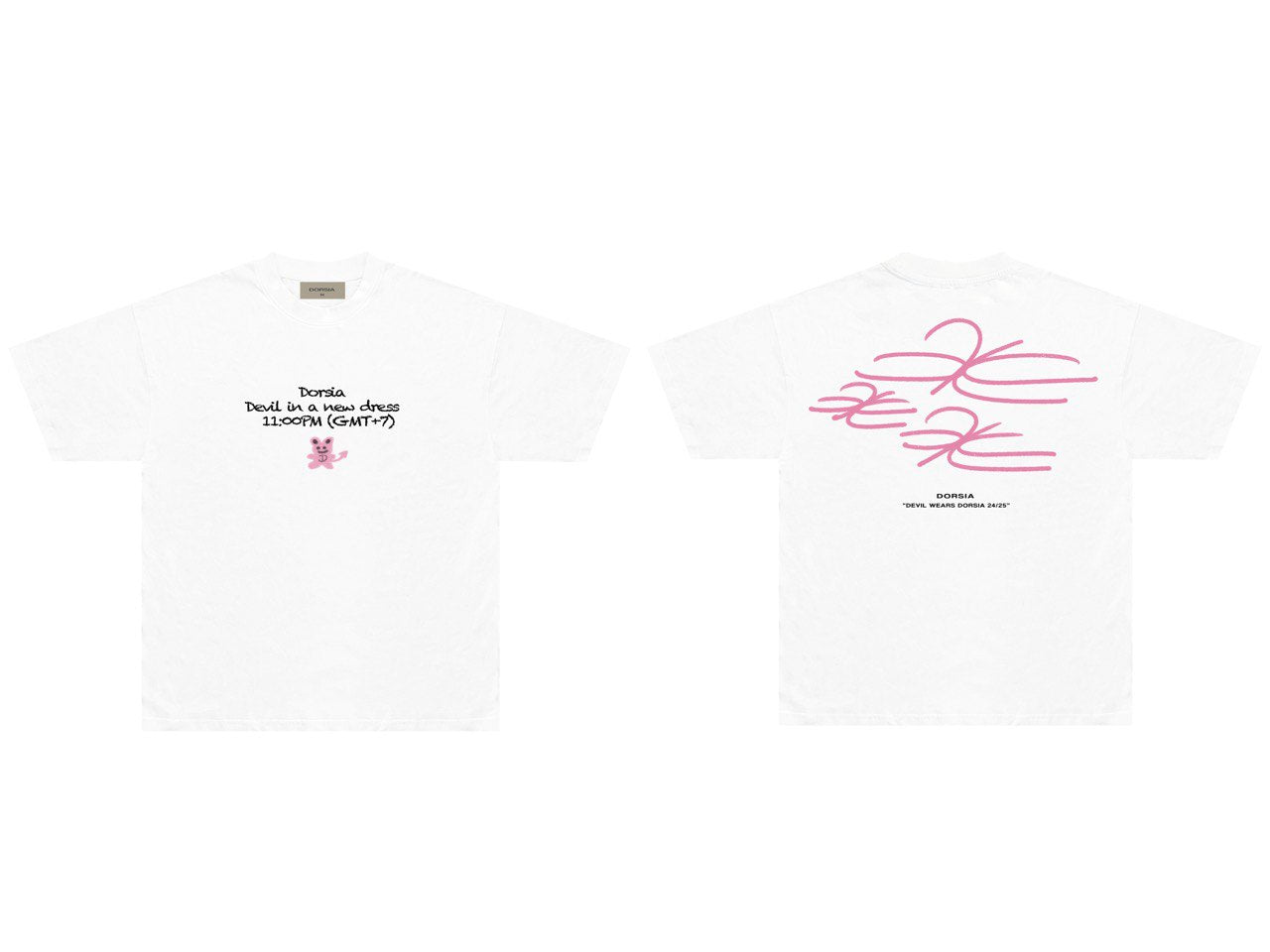SYMPATHY FOR THE DEVIL WHITE TEE